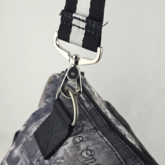 Lululemon Inky Manifesto India Yoga Commute Crossbody Gym Bag Grey Black - Picture 12 of 16